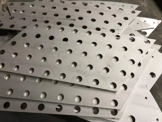 AISI Metal Perforated SS Plate 0.5mm SS 304 Screen Sheet Aluminium